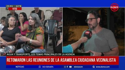Retomaron las reuniones de la asamblea ciudadana vecinalista